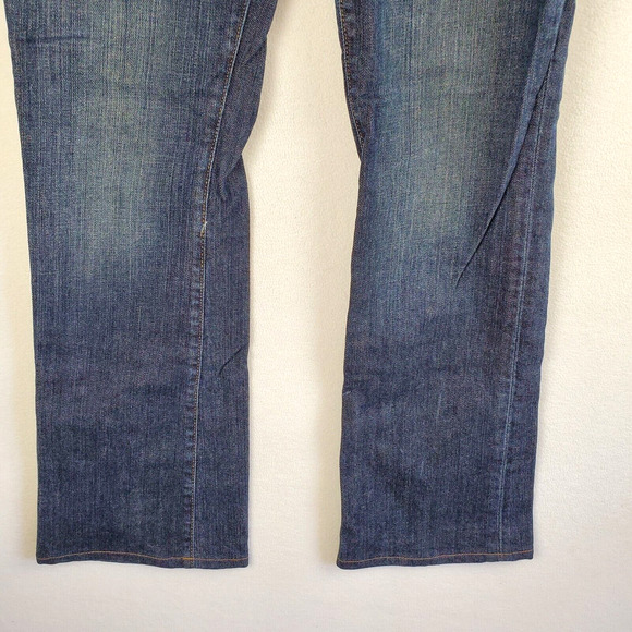 Lucky Brand Jeans Womens 6/28 Lola Boot Cut Blue Dark Wash Denim Casual Preppy - Picture 12 of 16
